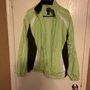 Green and brown active wear